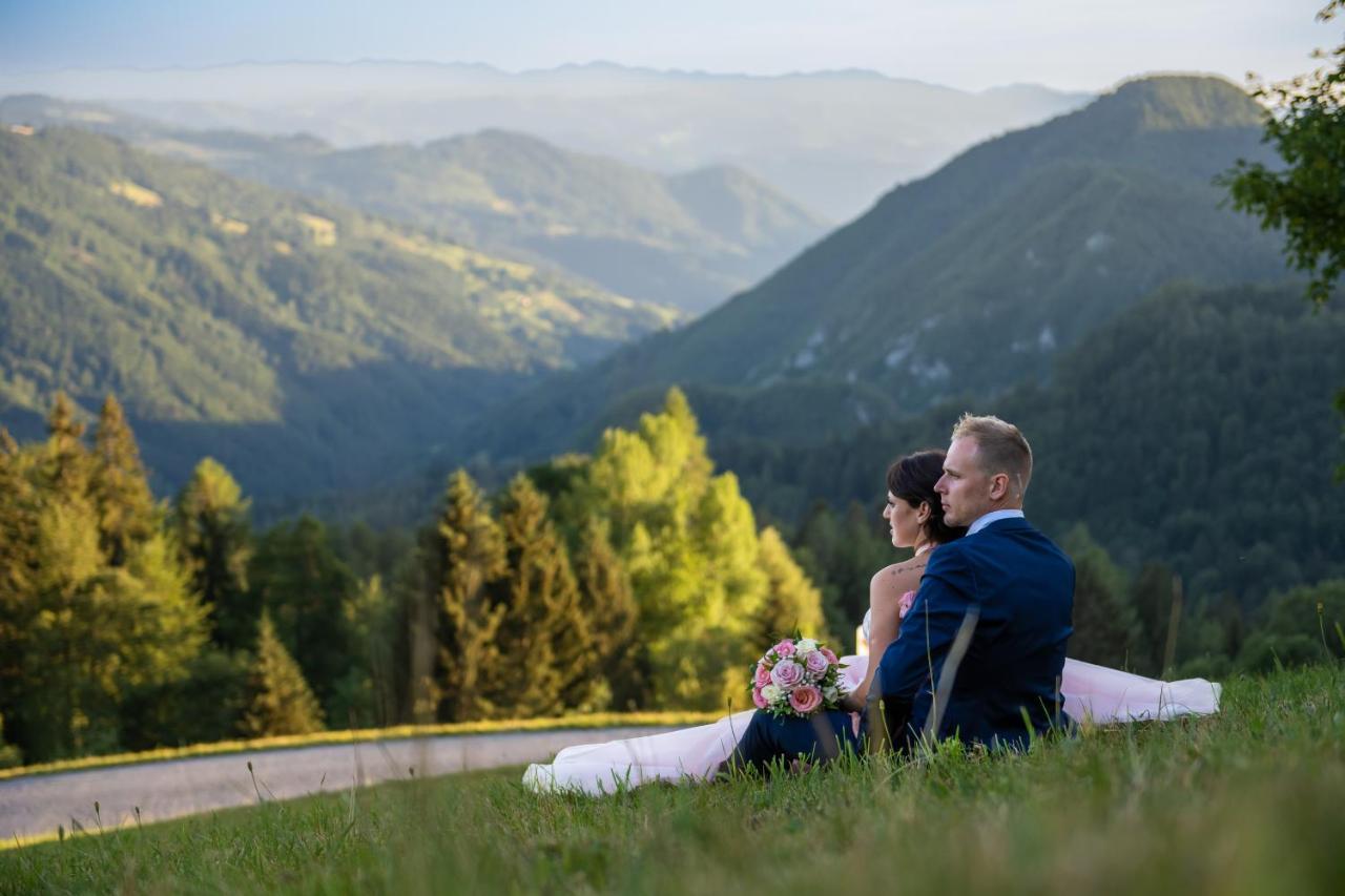 Domacija Za Robom Appartement Cerkno Buitenkant foto