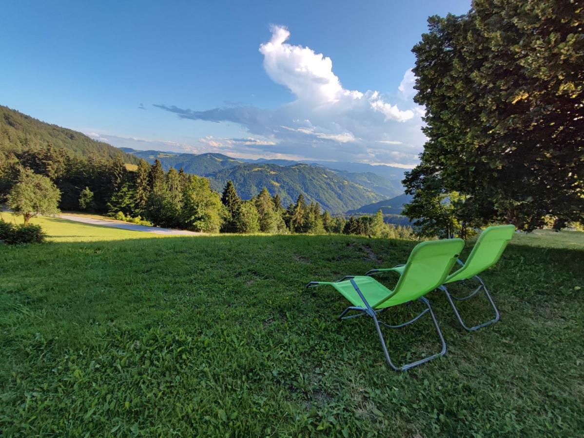 Domacija Za Robom Appartement Cerkno Buitenkant foto